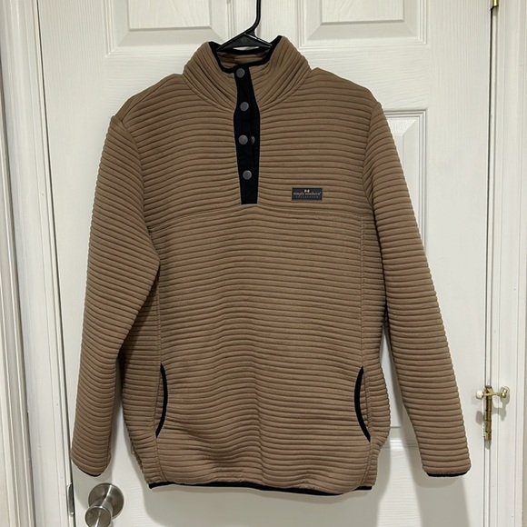 2 Simply Southern Women’s Size Large button collar sweatshirt - Picture 2 of 13